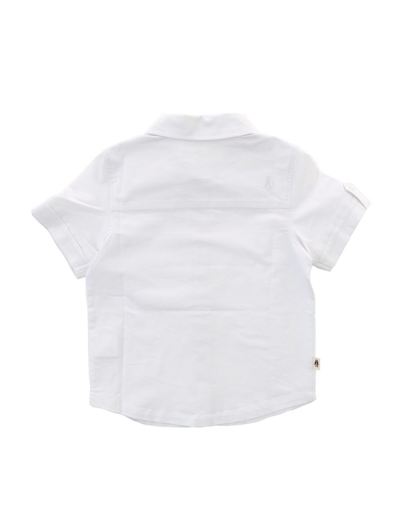 Camisa-Para-Niño-Manga-Corta-Algodon-Coburgo-Blanco-Hush-Puppies-Kids