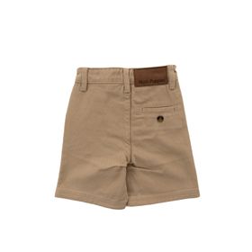 Short Para Niño Algodón Clasico Beige Hush Puppies Kids