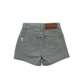 Short Para Niña Algodón Jenne Verde Hush Puppies Kids