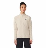 Polar-Para-Mujer-Tecnico-Microchill™-Full-Zip-Beige-Mountain-Hardwear