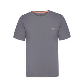 Polo Manga Corta Algodón Orgánico Para Hombre Basic Azul Rockford