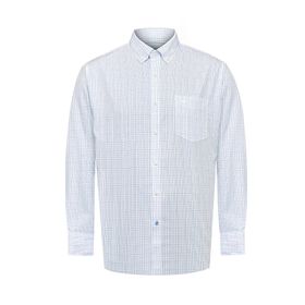 Camisa Manga Larga Algodón Para Hombre Wf Pb Blanco Rockford