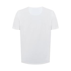 Polo Manga Corta Algodón Orgánico Para Hombre Basicpoc Blanco Rockford