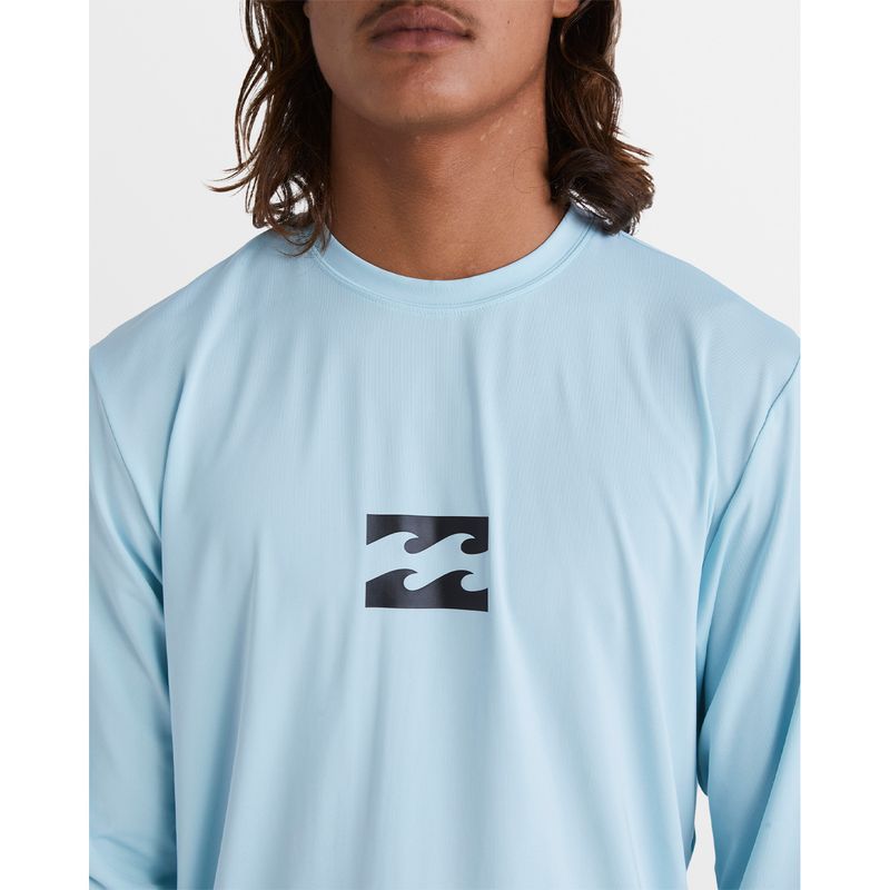 Lycra-Para-Hombre-Manga-Larga-All-Day-Wave-LF-Celeste-Billabong