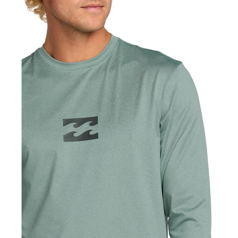 Lycra-Para-Hombre-Manga-Larga-All-Day-Wave-LF-Celeste-Billabong