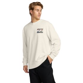 Polera Para Hombre Polera Short Sands Crew Blanco Billabong