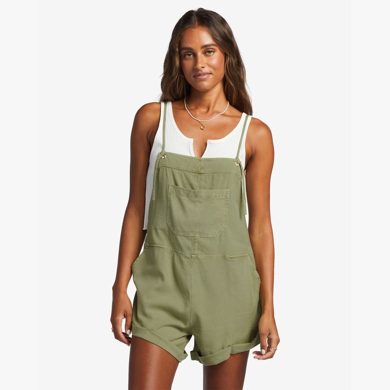 Enterizo-Para-Mujer-Enterizo-Wild-Pursuit-Overall-Verde-Billabong