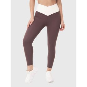 Legging Para Mujer Ankle Eva Marrón Bsoul