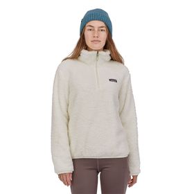 Polar Cierre 1/4 Para Mujer Los Gatos Blanco Patagonia