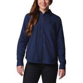 Blusa Para Mujer Manga Larga Silver Ridge™ 3.0 Azul Vestuario