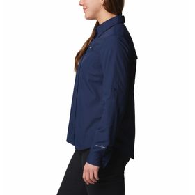 Blusa Para Mujer Manga Larga Silver Ridge™ 3.0 Azul Vestuario