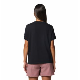 Polo Para Mujer Manga Corta Rolling Bend™ Negro Vestuario