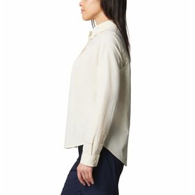 Blusa Para Mujer Manga Larga Silver Ridge™ 3.0 Beige Vestuario