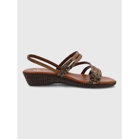 Sandalia Para Mujer Sintetico Sora Café Hush Puppies