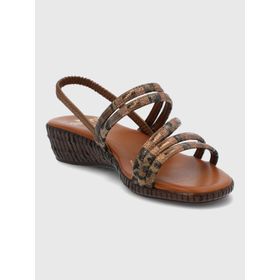 Sandalia Para Mujer Sintetico Sora Café Hush Puppies