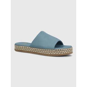Sandalia Para Mujer Sintetico Ducato Celeste Hush Puppies