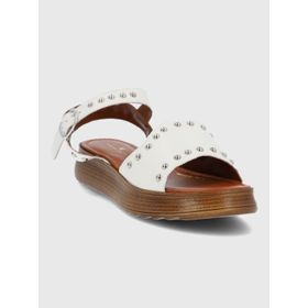 Sandalia Para Mujer Sintetico Cartiera Blanco Hush Puppies
