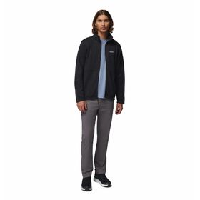 Casaca Para Hombre Fleece de Cierre Completo Alto Pass™ Negra Vestuario