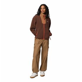 Polar Para Mujer de Cierre Completo Sequoia Grove™ Marrón Vestuario