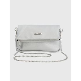 Cartera Para Mujer Sintético Metal Cross Metalizado Hush Puppies