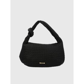Cartera Para Mujer Sintético Brann Hobo Negro Hush Puppies