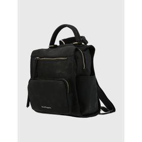 Cartera Para Mujer Mochila Dated Backbag Negro Hush Puppies