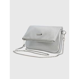 Cartera Para Mujer Sintético Metal Cross Metalizado Hush Puppies