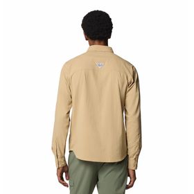 Camisa Para Hombre Manga Larga PFG Wild Cast™ Mostaza Vestuario