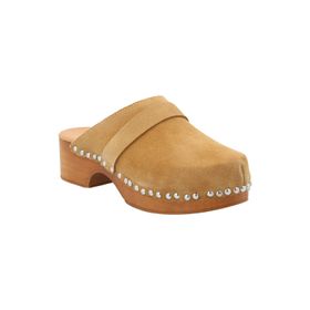 Sueco Para Mujer Cuero Lutan Marrón Rockford