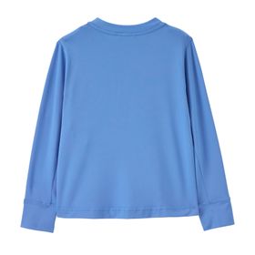 Polo Manga Larga Para Bebé Capilene® Silkweight Upf Azul Patagonia