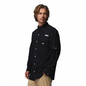 Camisa Para Hombre PFG Manga Larga Bonehead™ Negra Vestuario