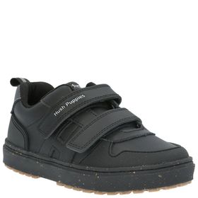 Zapatilla Para Niño Cuero Oliver Negro Hush Puppies