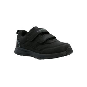 Zapatilla Para Niño Poliuretano New Chance Velcro Negro Hush Puppies