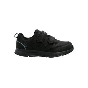 Zapatilla Para Niño Poliuretano New Chance Velcro Negro Hush Puppies