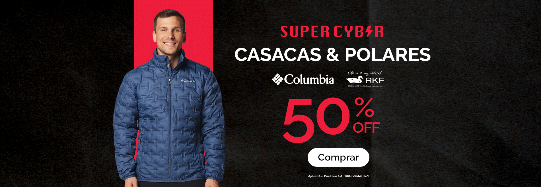 50% Casacas y polares